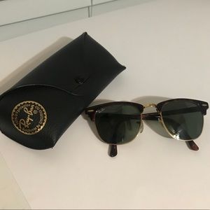 Authentic Ray-ban Clubmaster sunglasses
